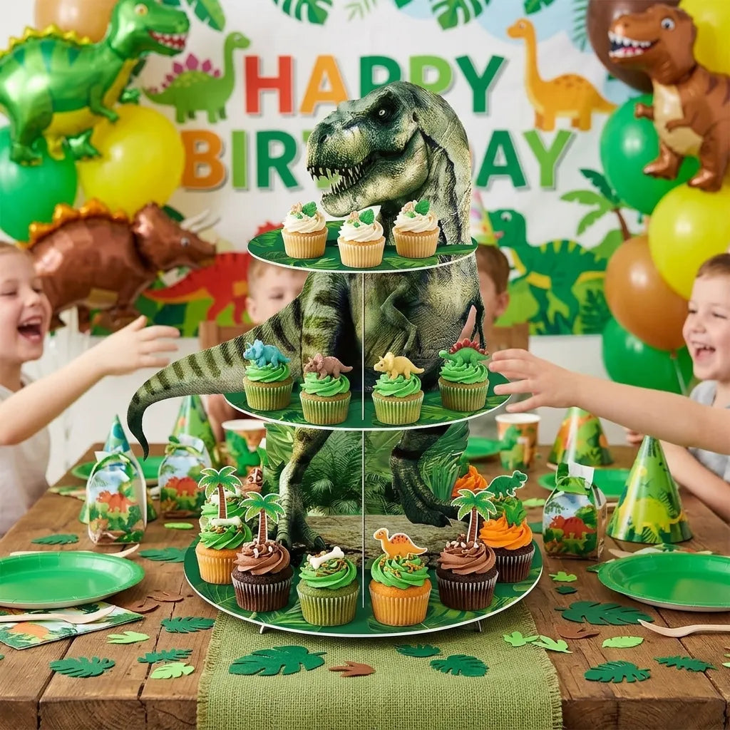 Support Cupcake Dinosaure Unique