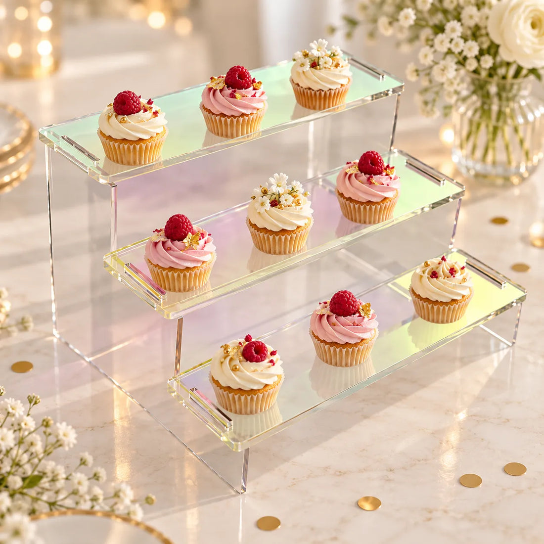 Support Cupcake en Acrylique classe
