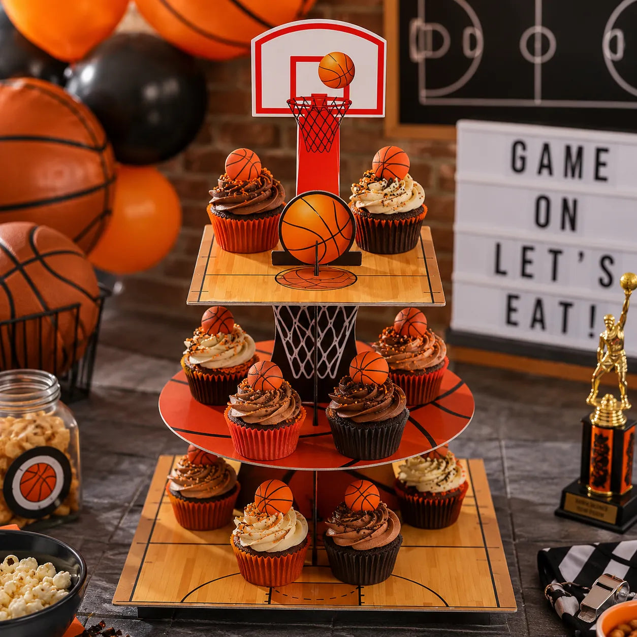 Support à Cupcakes Basketball 