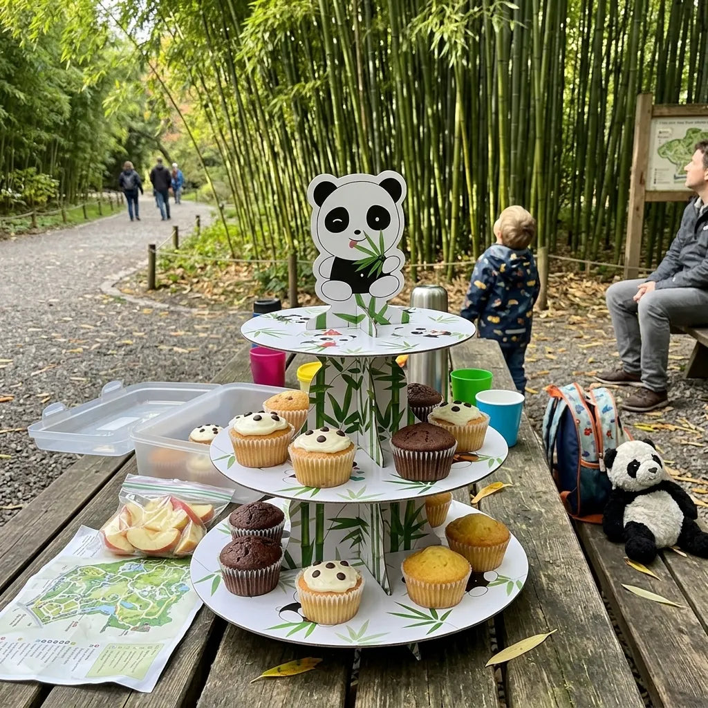 Support à Cupcakes Panda Design