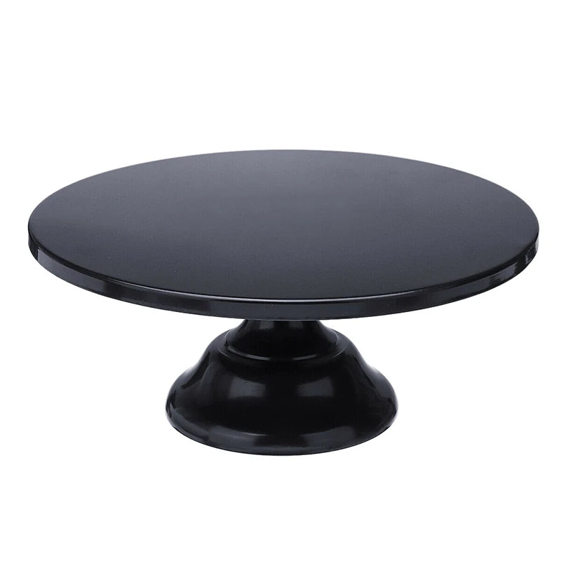 Support à Gâteau Noir En Fer élégant