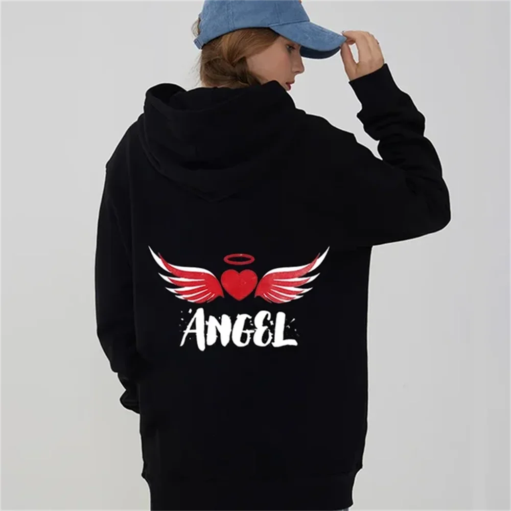 Sweat Couple Devil et Angel Durable