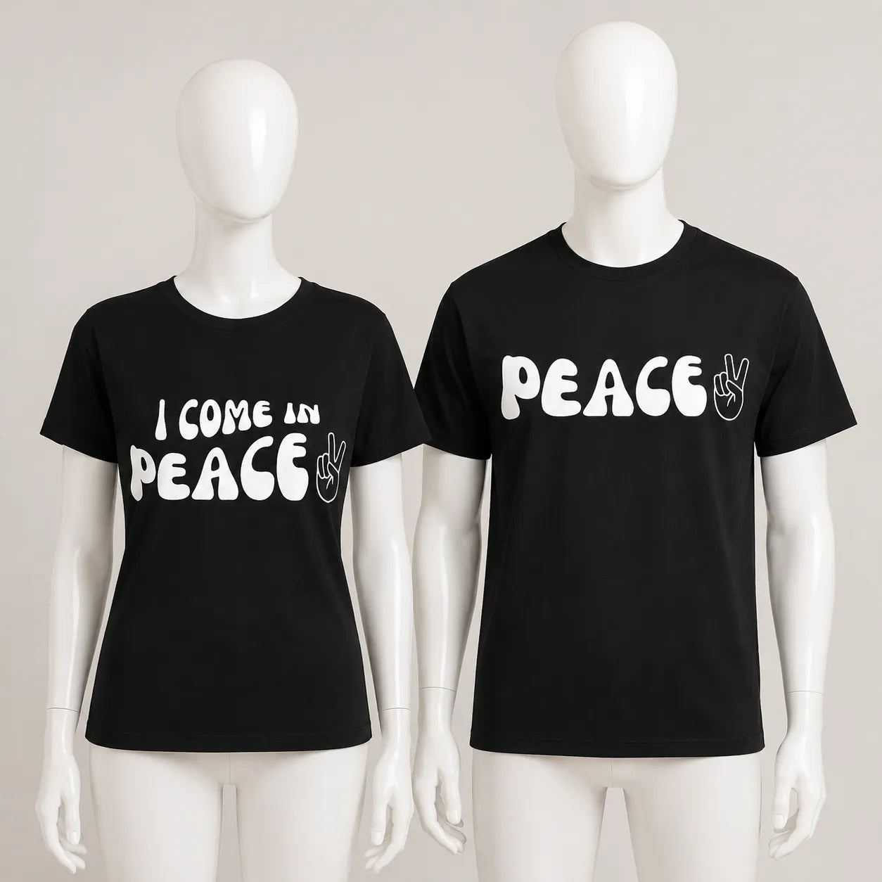 T-shirt Couple Design Saint-Valentin stylé