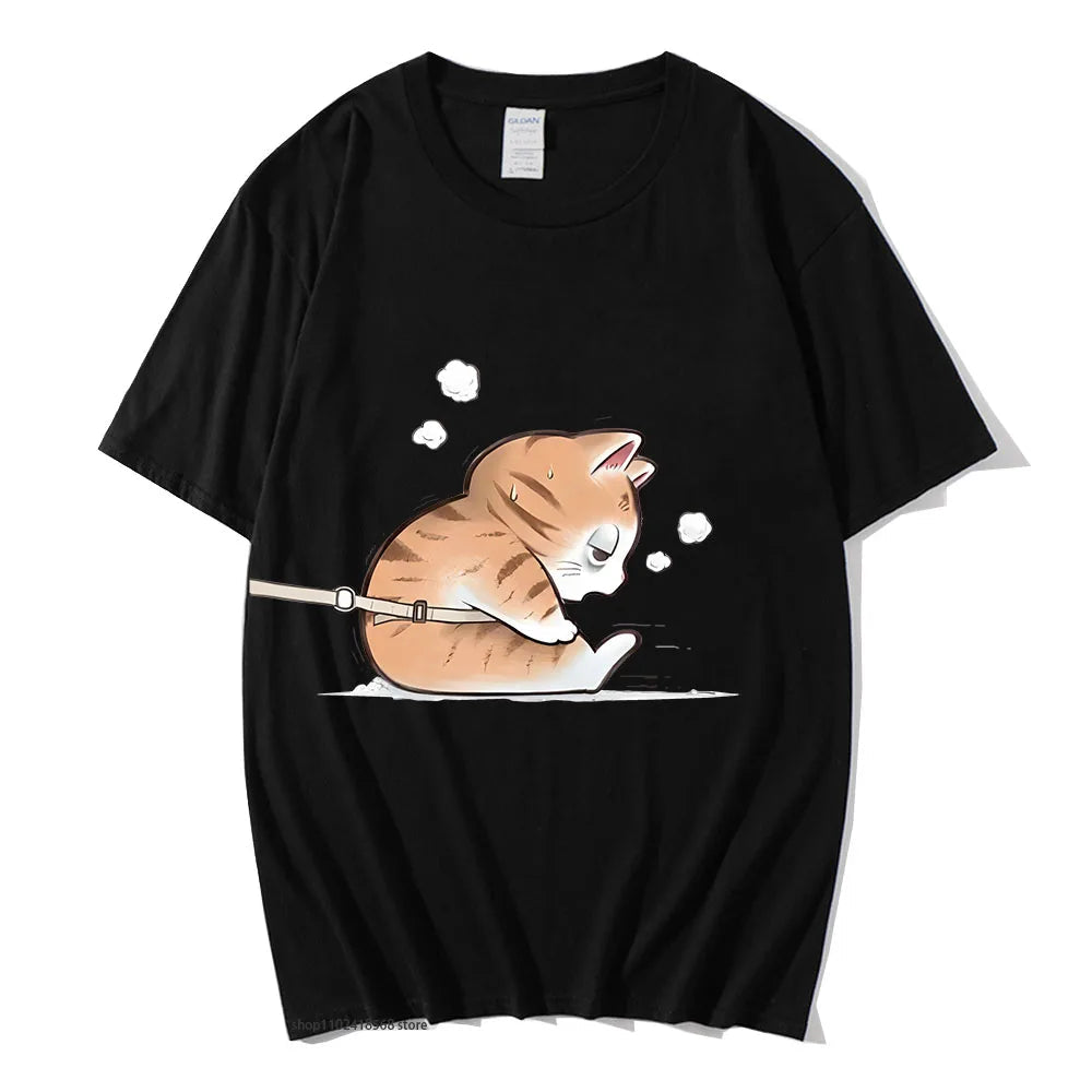 T-shirt Couple Kawaii Noir Homme