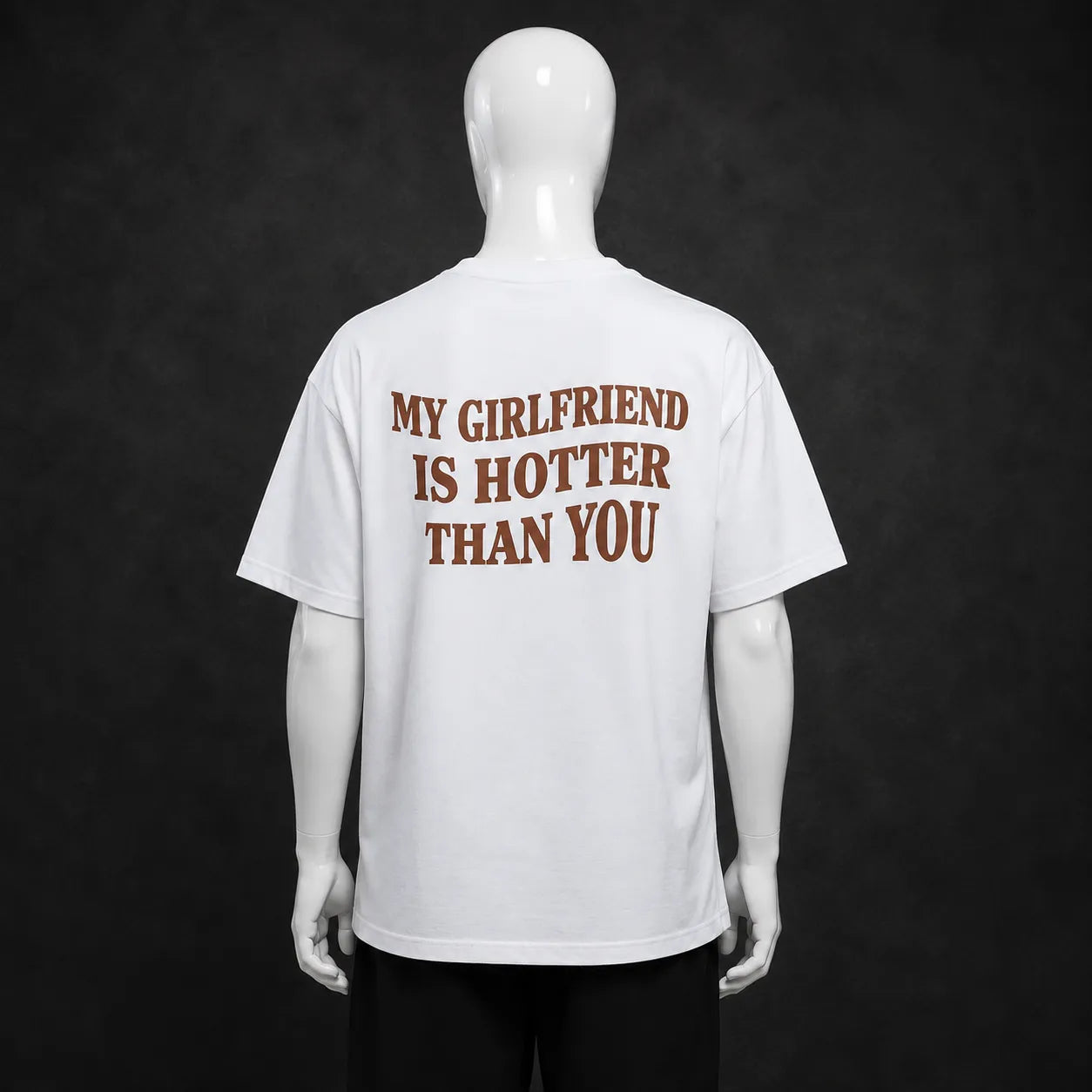 T-shirt à Message pour Homme Saint-Valentin mignon