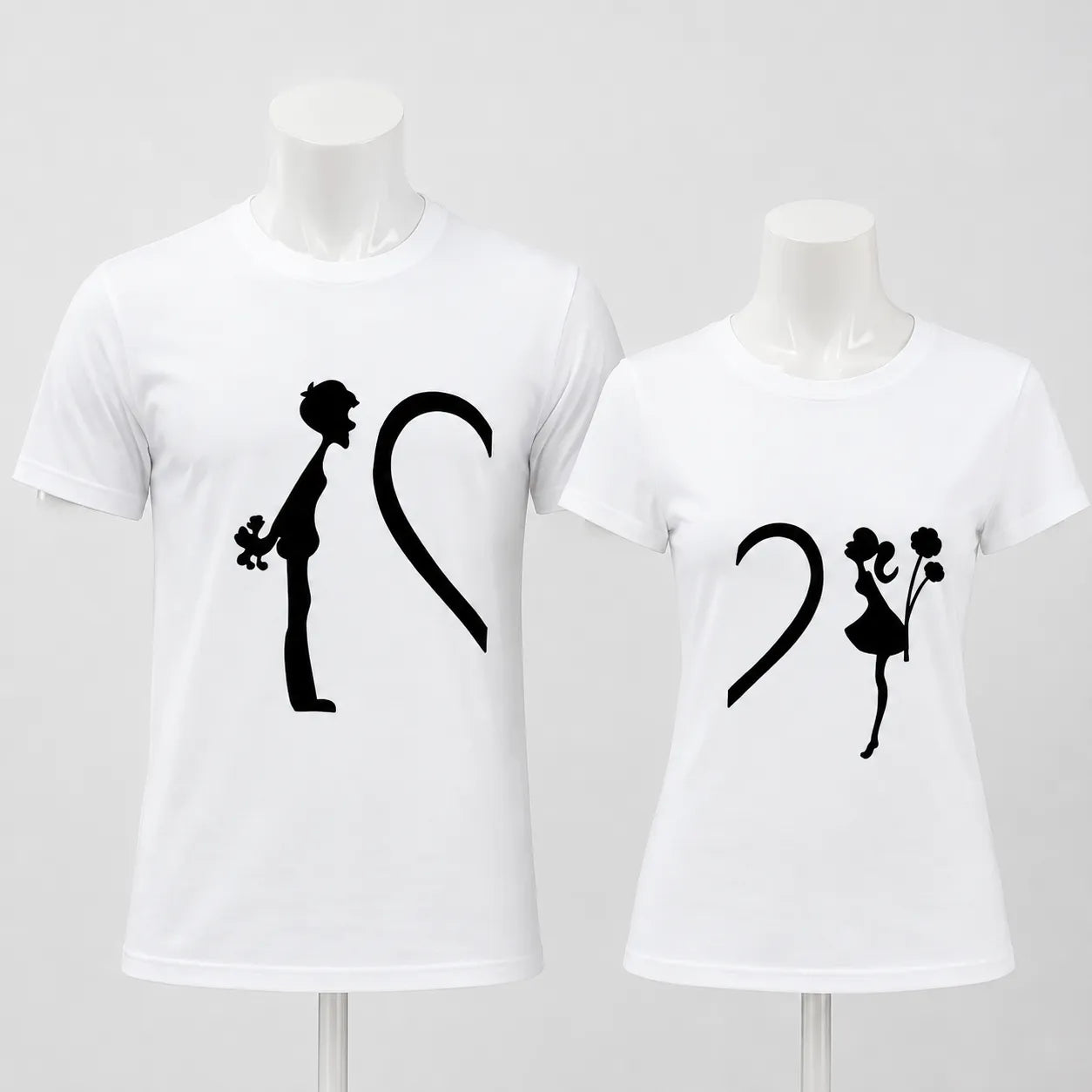 T-shirt Saint-Valentin Original pour Couple design