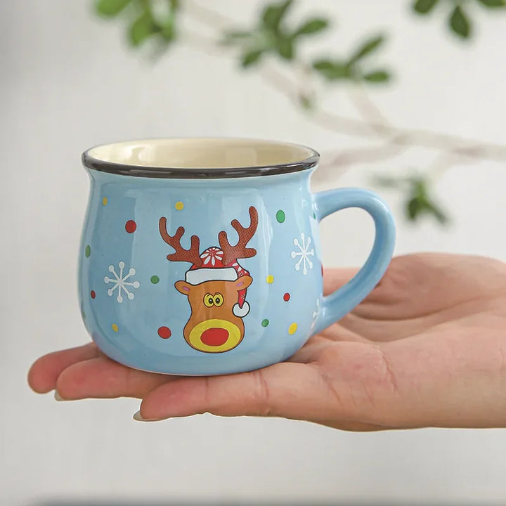 Tasse Noël Bleue