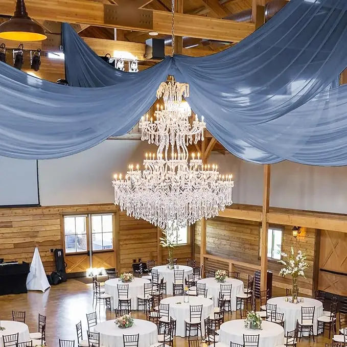 Tenture Mariage Bleu Marine Design