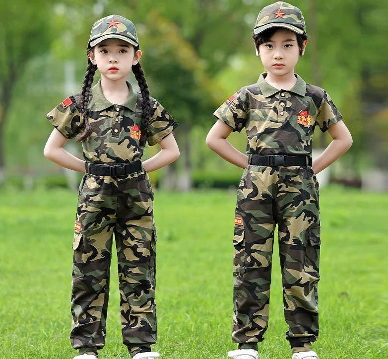 Tenue Militaire Décontractée Enfant Unique
