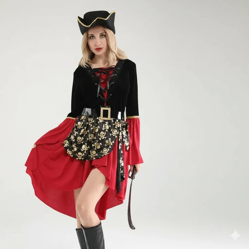 Tenue Pirate avec Accessoires pour Femme Stylée