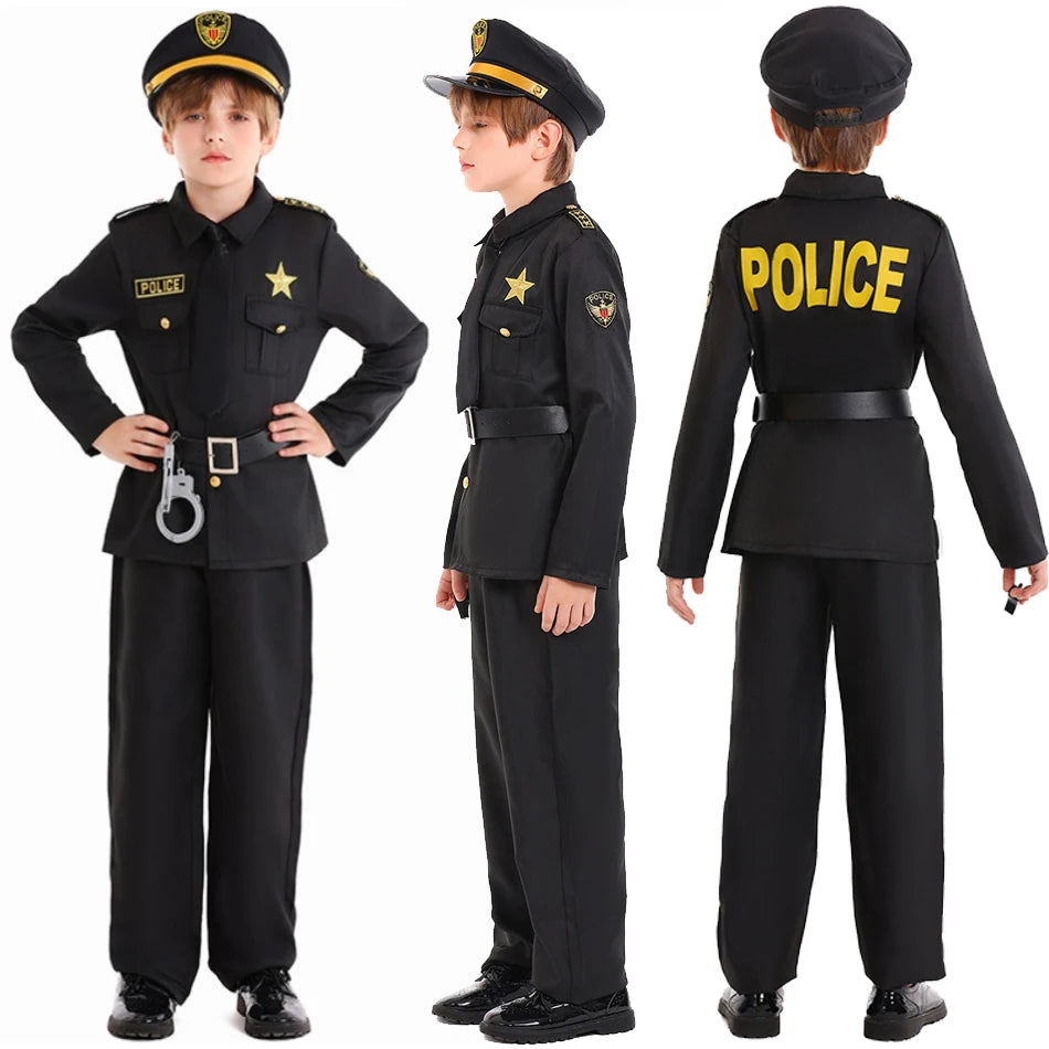 Tenue Police Noire chic