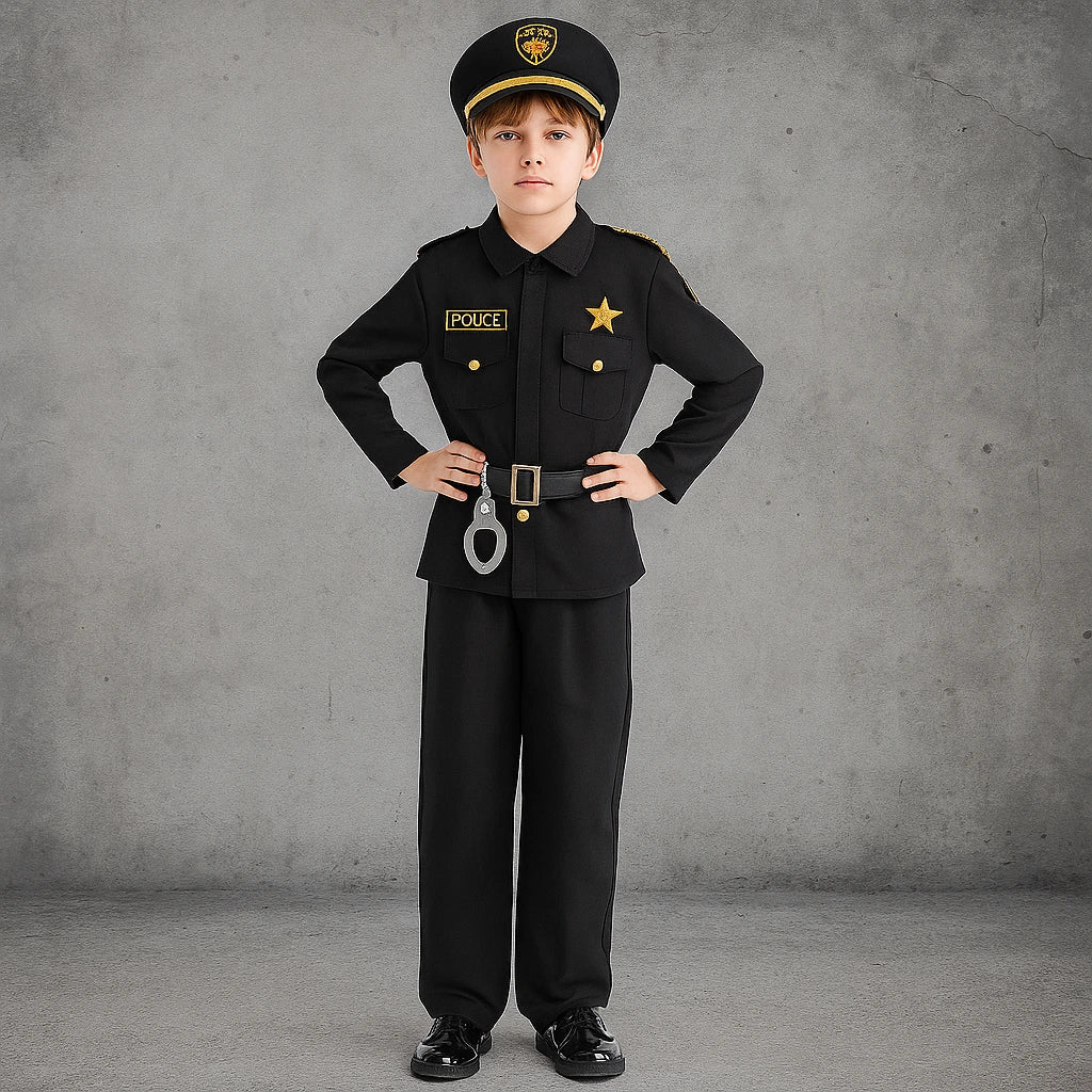 Tenue Police Noire léger