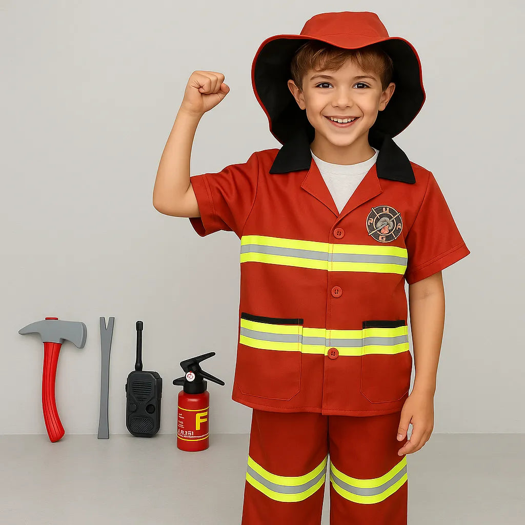 Tenue Pompier à Manches Courtes