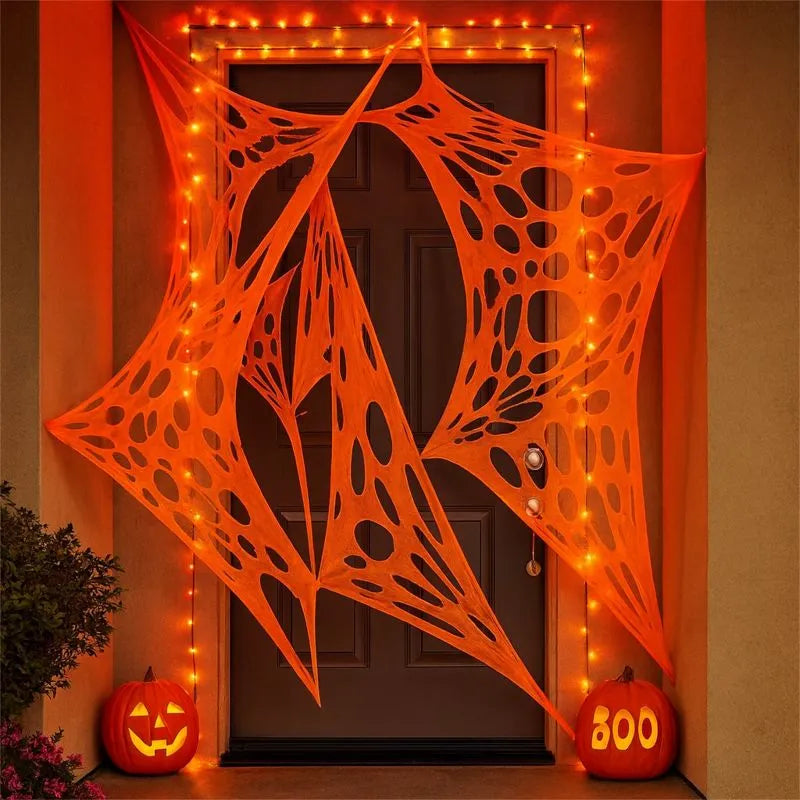 Toile d’Araignée Extensible Orange