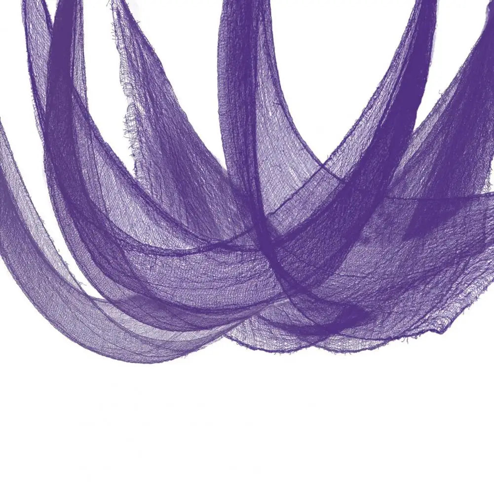 Toile d’Araignée Violette en Tissu de Gaze