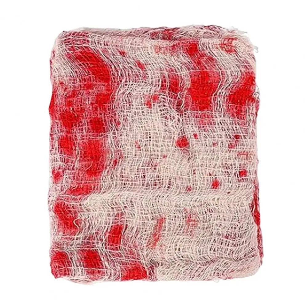 Toile d’Araignée en Tissu de Gaze ensanglantée