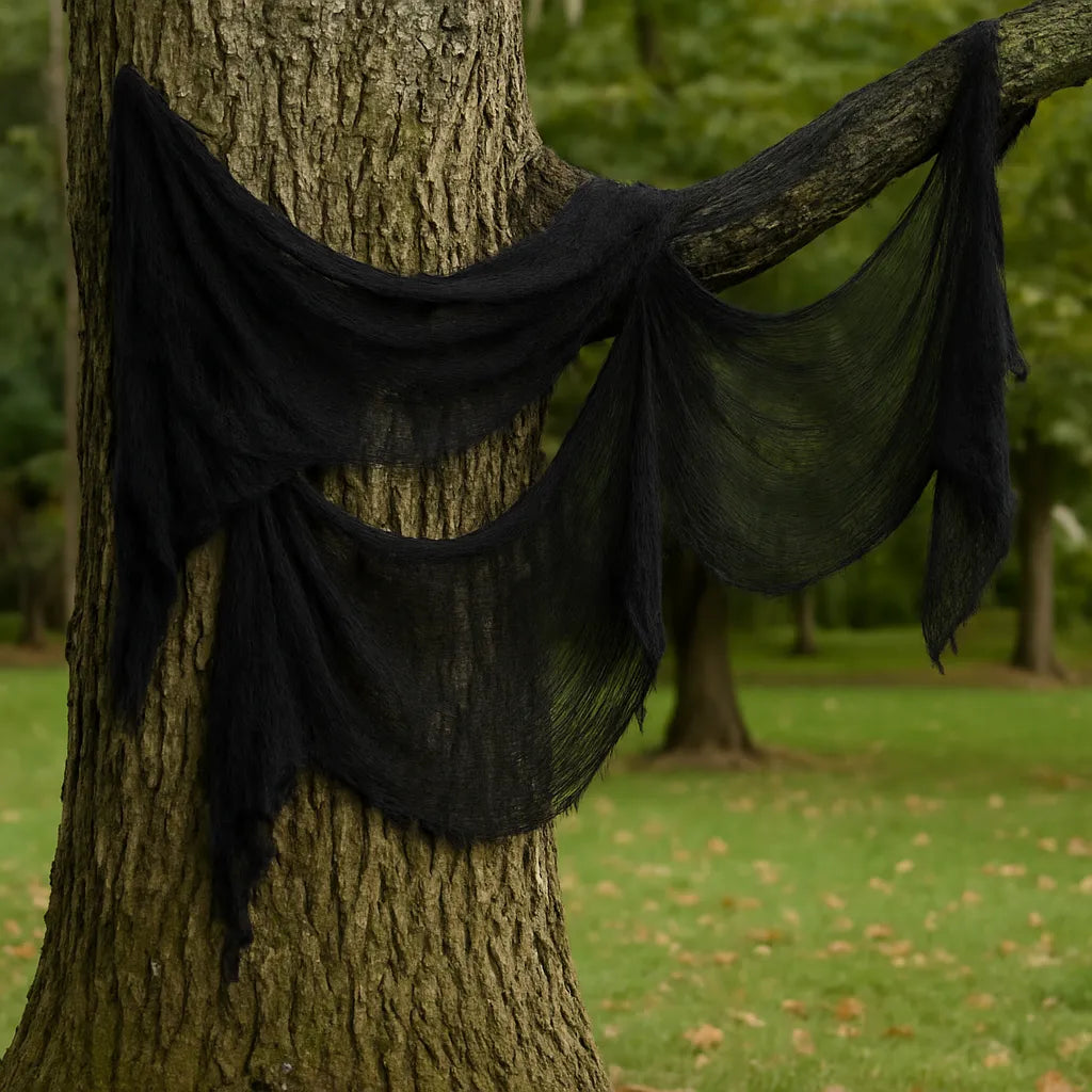 Toile d’araignée Artificielle Noire Effrayant