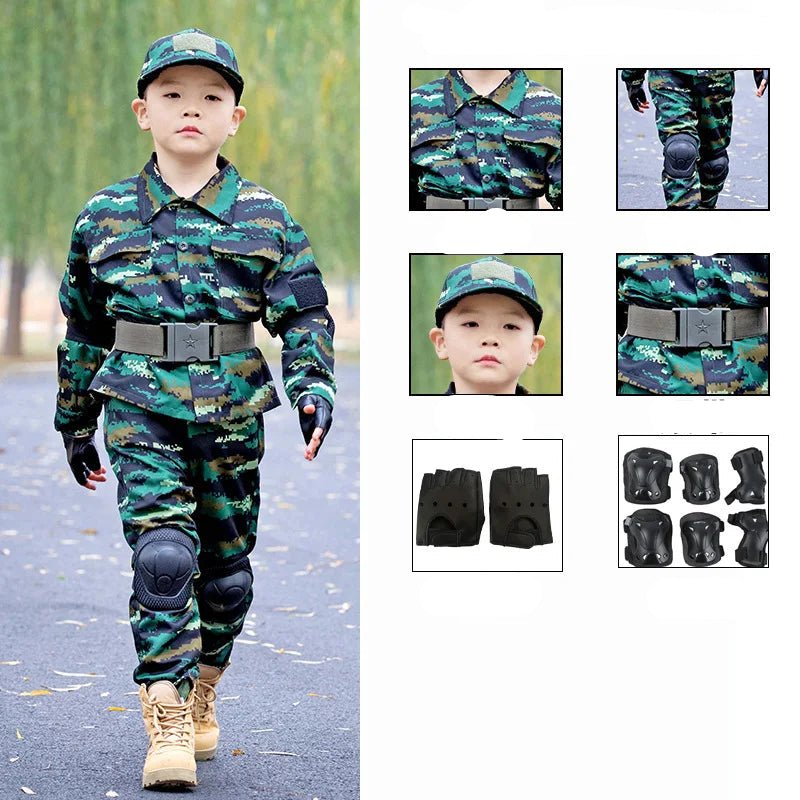 Uniforme Militaire Vert Complet