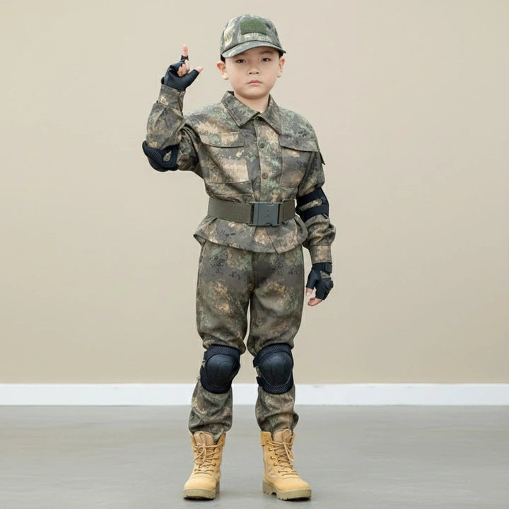 Uniforme Militaire avec Équipements