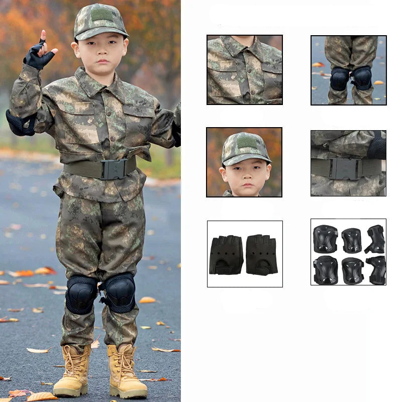 Uniforme Militaire avec Équipements stylé