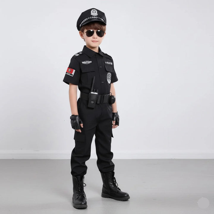 Uniforme Policier Enfant Noir
