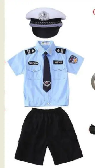 Uniforme Policier Léger blanc