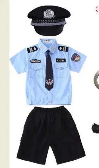 Uniforme Policier Léger noir