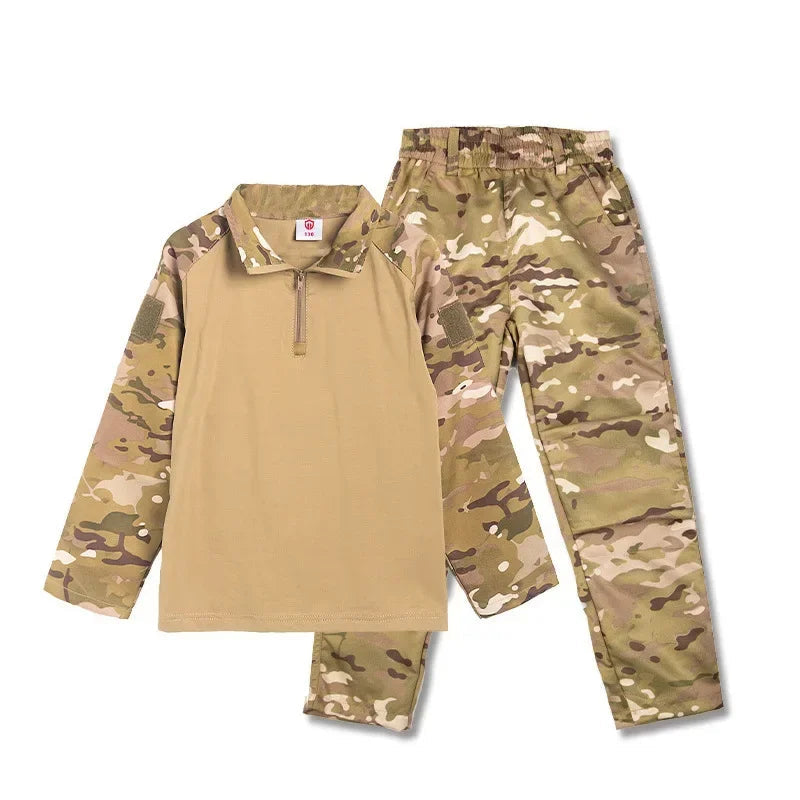 Uniforme d’Entraînement Militaire Beige Beau