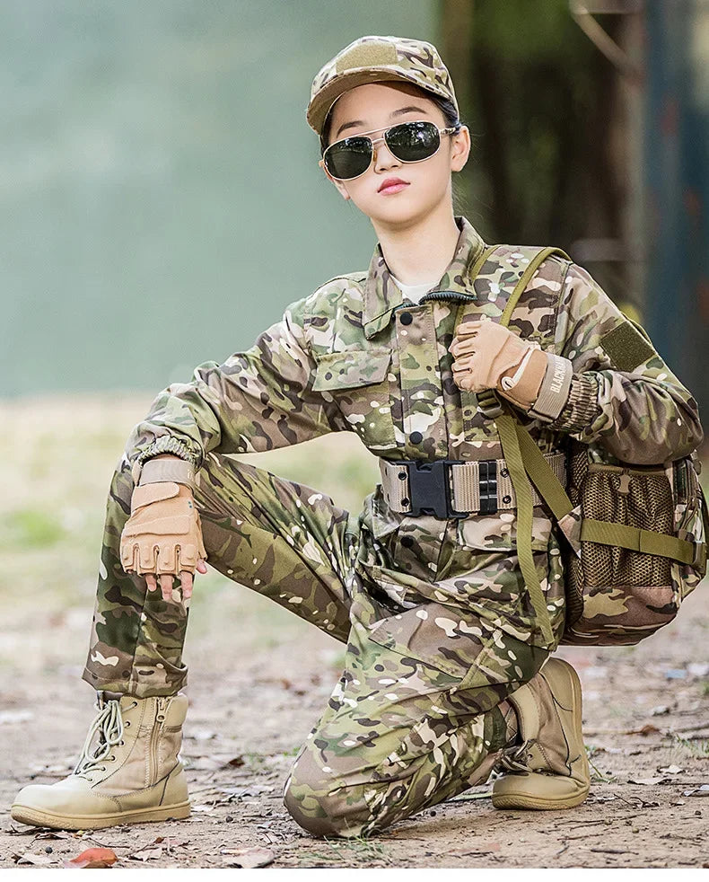 Uniforme d’Entraînement Militaire Enfant Réaliste