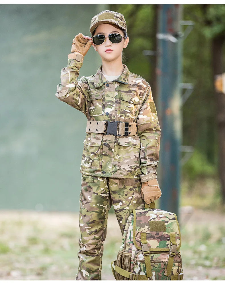 Uniforme d’Entraînement Militaire Enfant Stylé