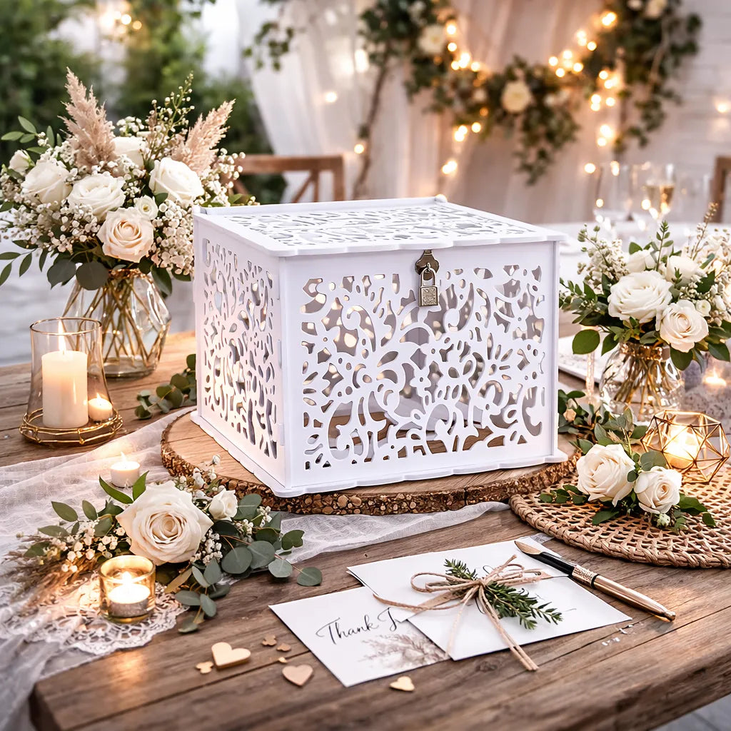 Urne Blanche Mariage
