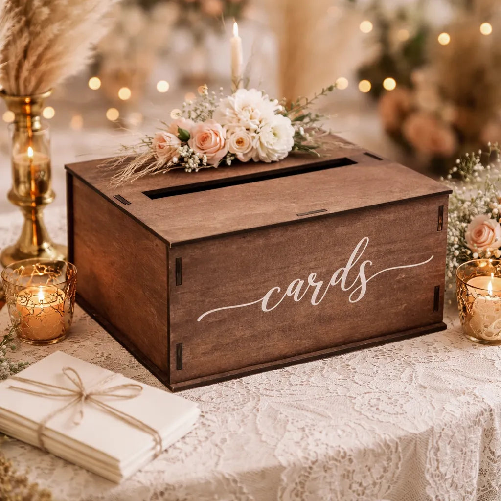 Urne Bois Mariage