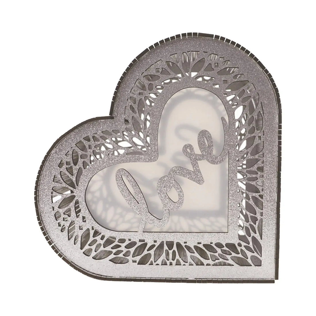 Urne Cœur Mariage romantique