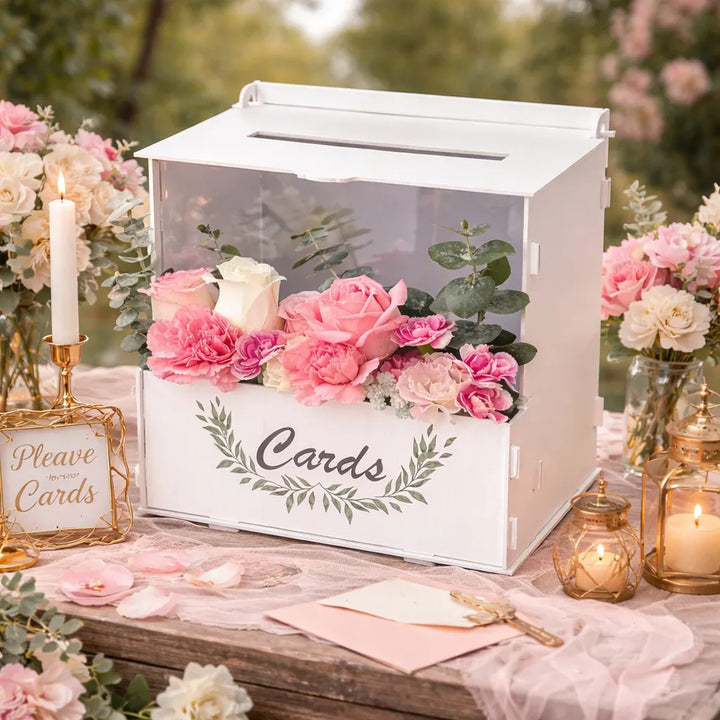 Urne Mariage à Bac à Fleurs
