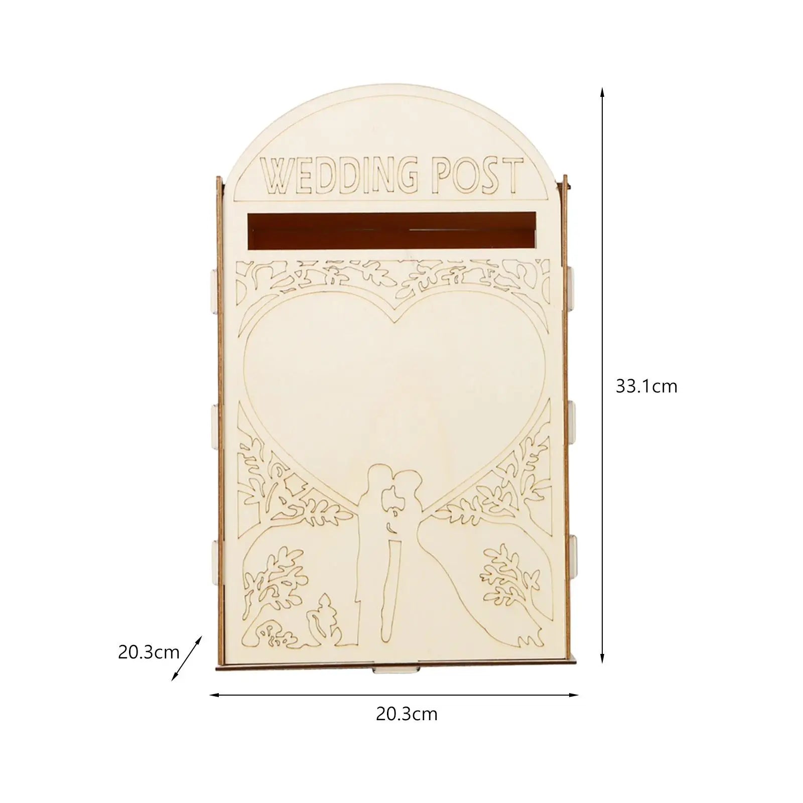 Urne Mariage Boite Postale Dimensions