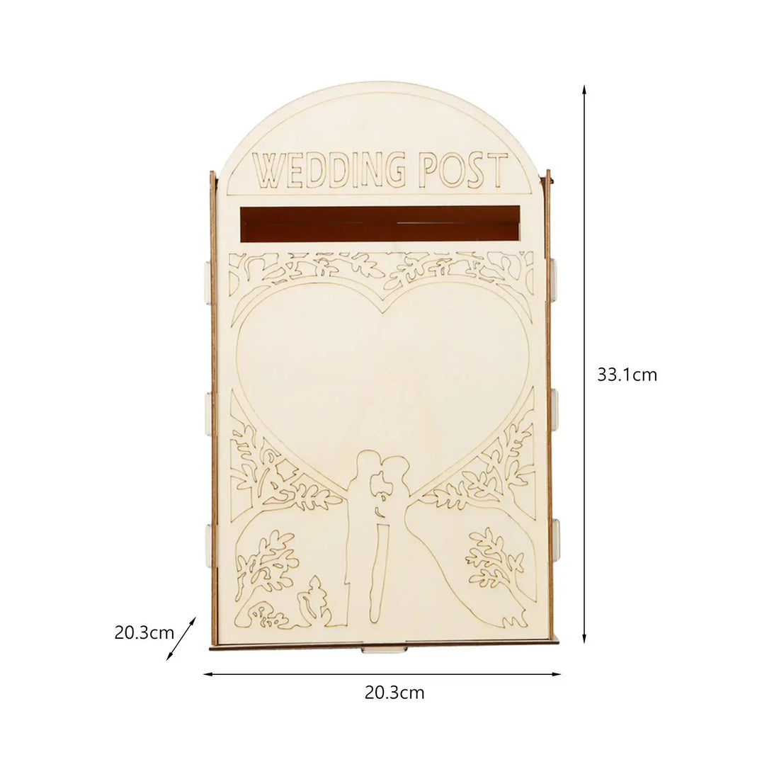 Urne Mariage Boite Postale Dimensions