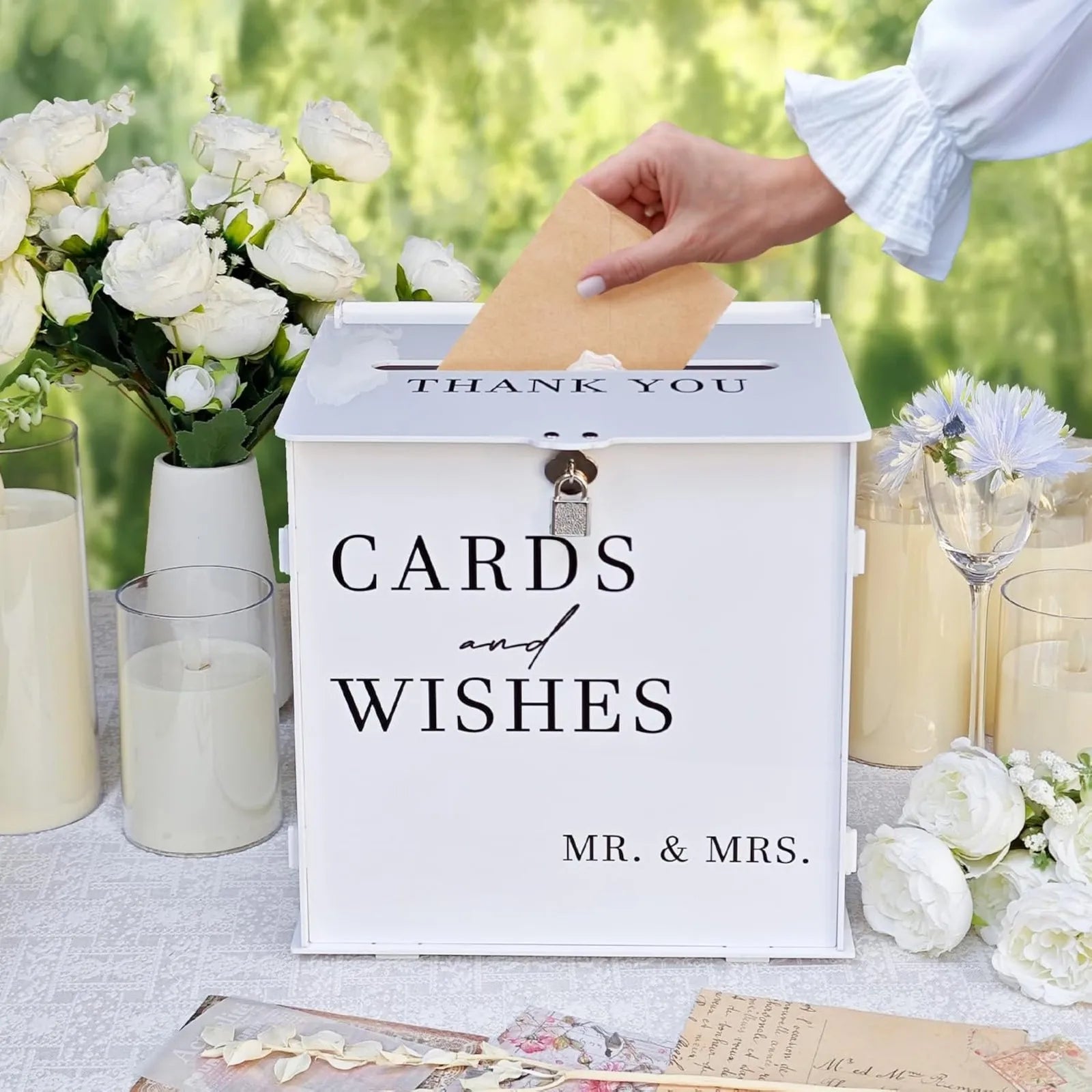 Urne Mariage Chic original