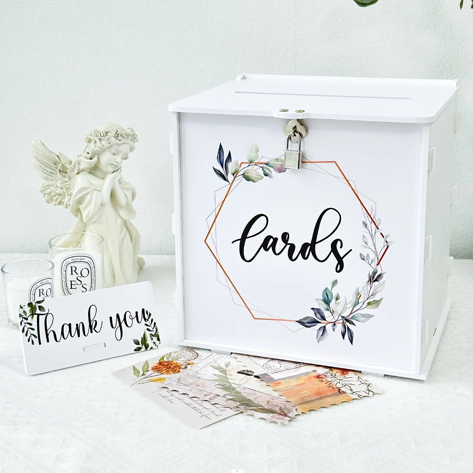 Urne Mariage à Serrure Design