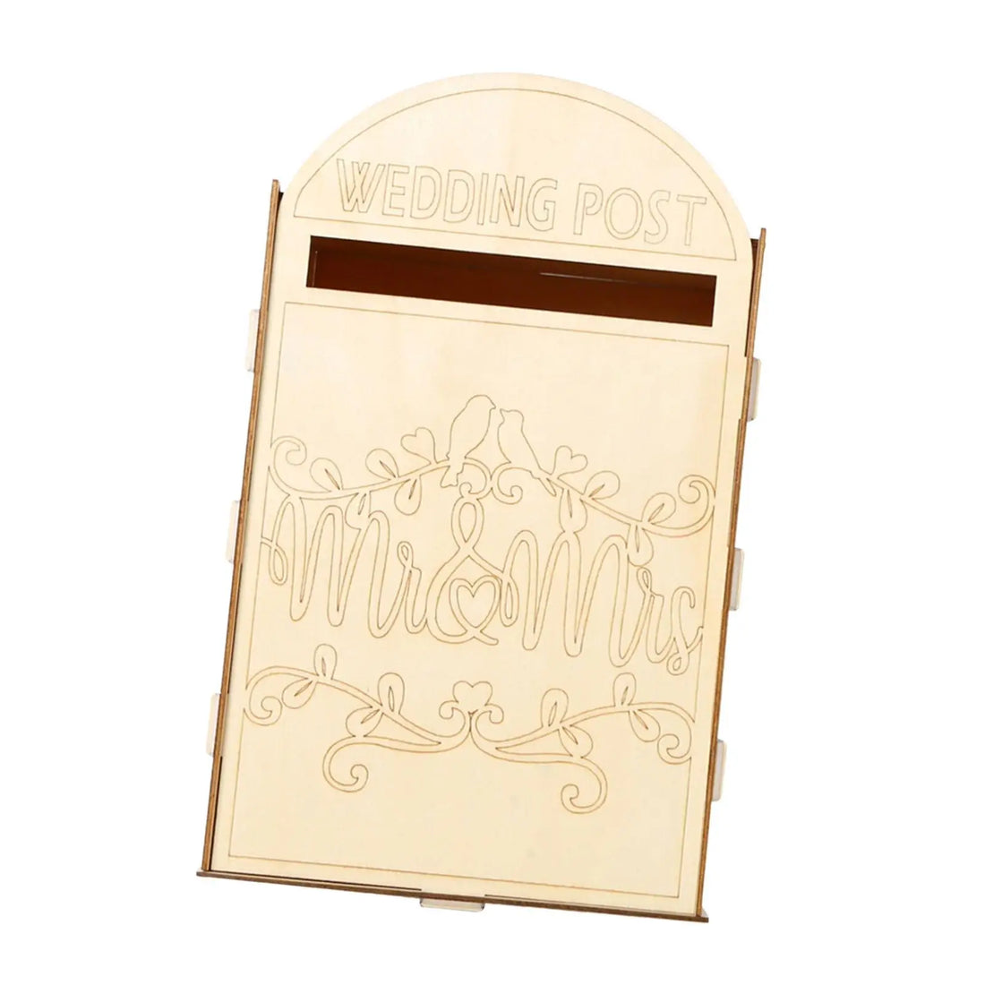 Urne Mariage en Bois Créative Elégant