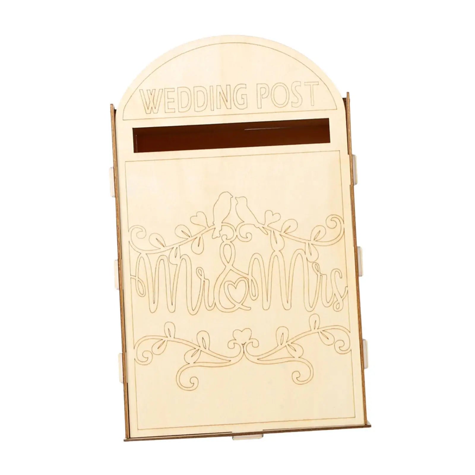 Urne Mariage en Bois Créative Raffiné