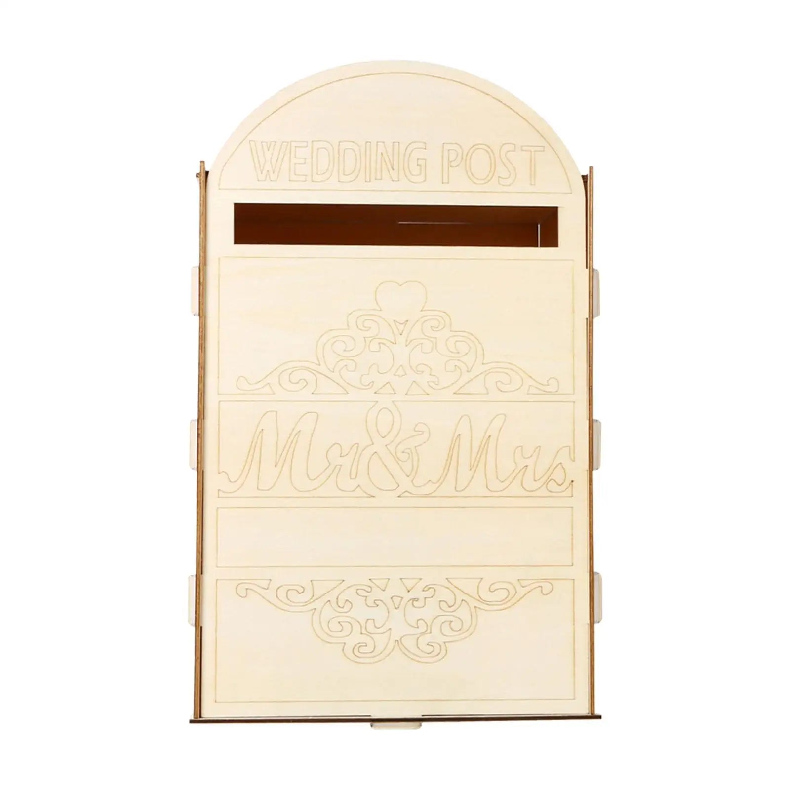 Urne Mariage en Bois Minimaliste Chic