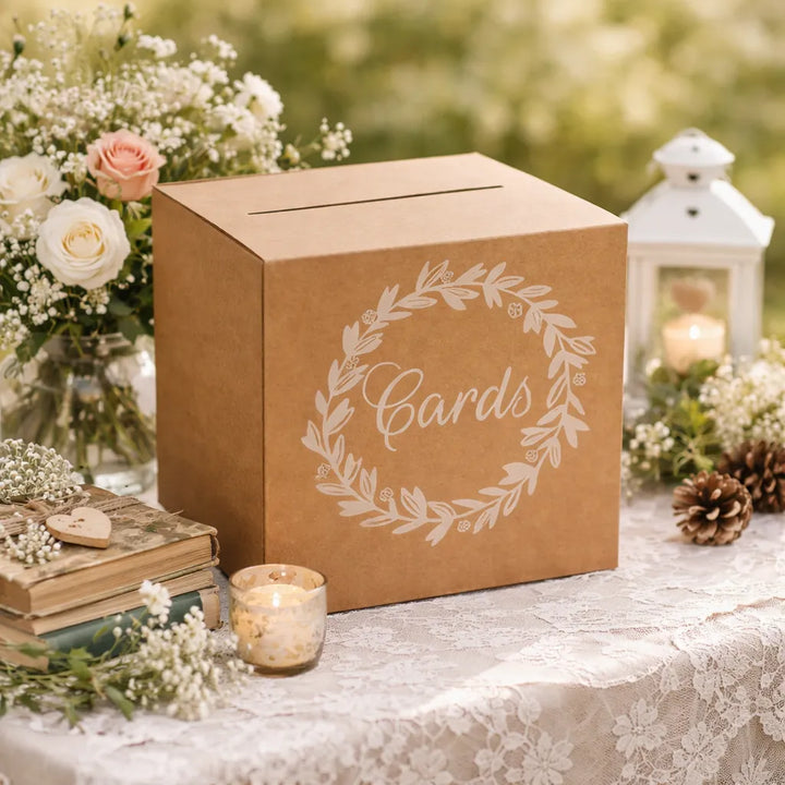 Urne Mariage en Carton