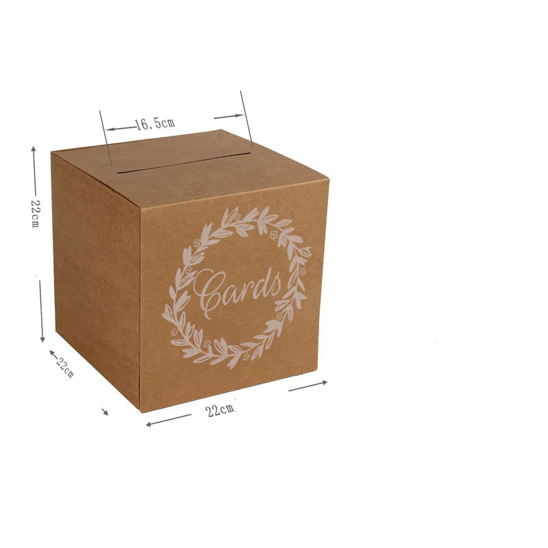 Urne Mariage en Carton Unique