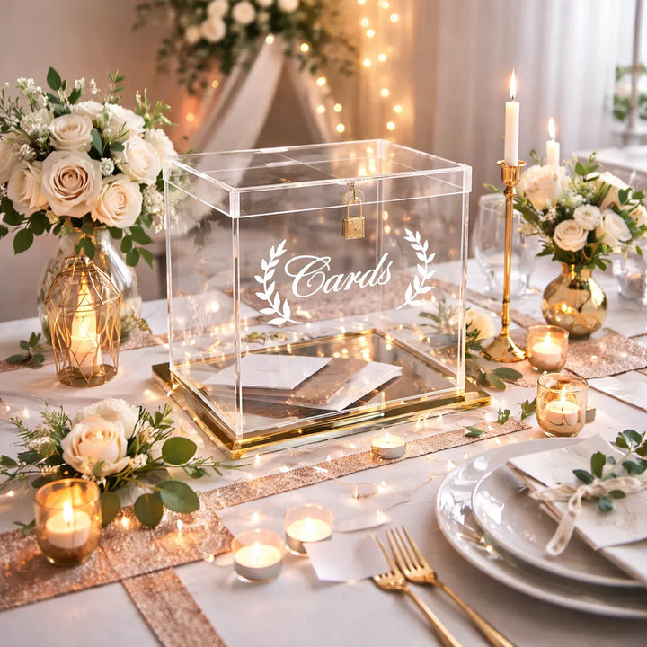 Urne Transparente Mariage
