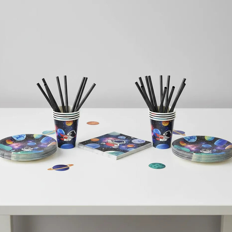 Vaisselle Jetable Bleu Marine