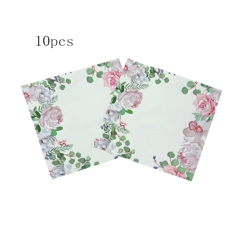 Vaisselle Jetable Mariage Nature Originale