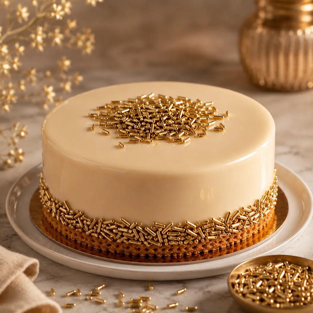Vermicelle Gâteau Or