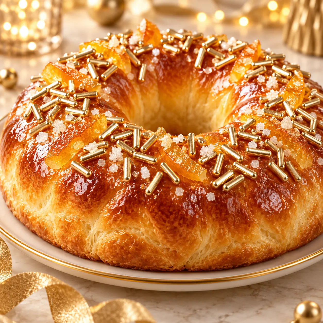 Vermicelle Gâteau Or royal