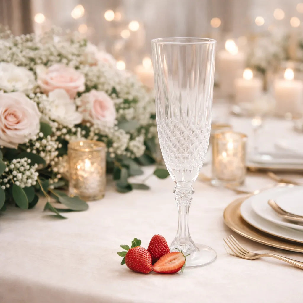 Verre à Champagne à Texture Incassable Original