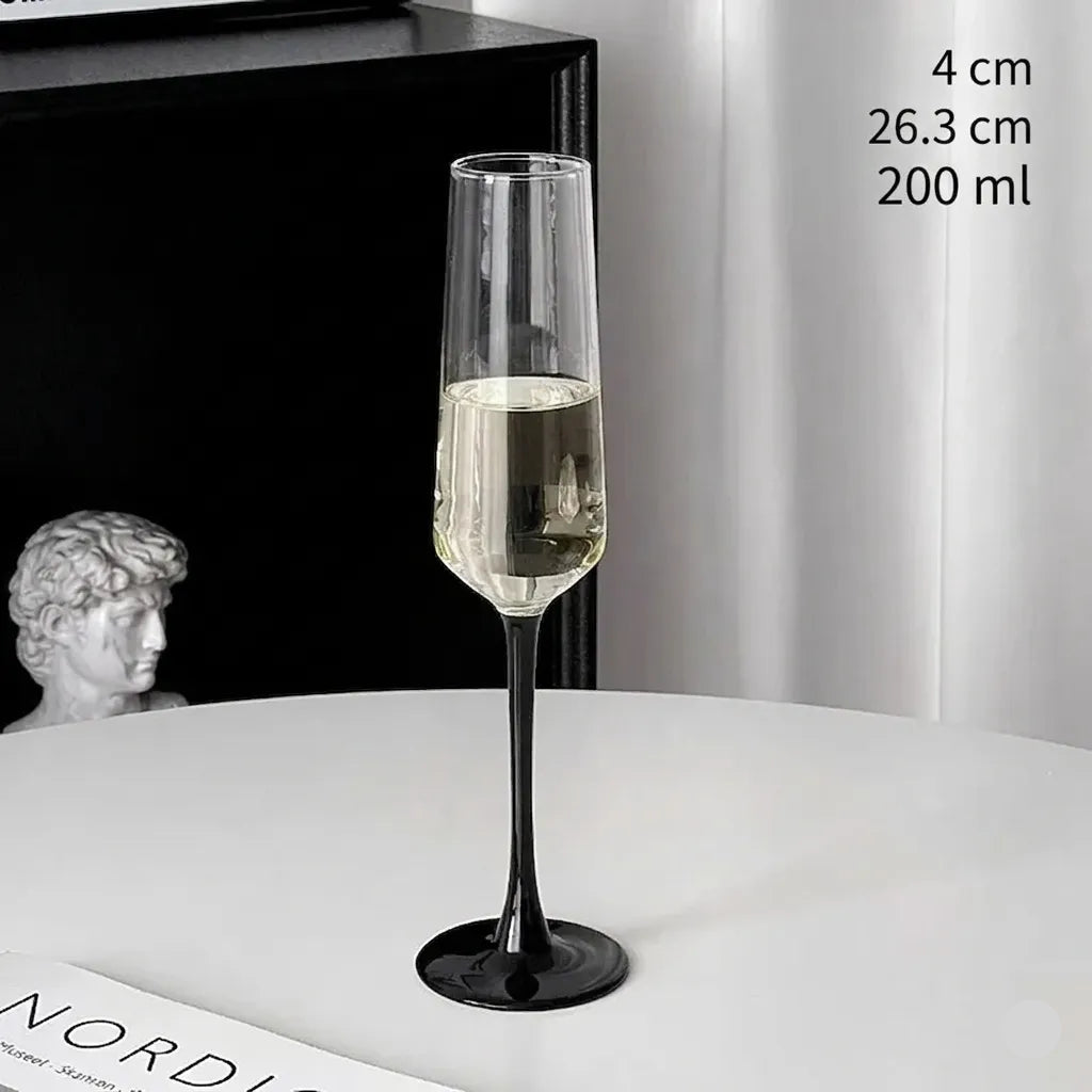 Verre à Pied Mariage Design Détails